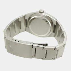 Rolex Blue Stainless Steel Datejust 17000 Quartz Men's Wristwatch 36 mm