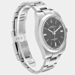 Rolex Oyster Perpetual Rhodium Dial Steel Men's Watch 39 mm