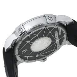 Romain Jerome 1696 Heavy Metal Meteorite Stainless Steel Rubber Moon DNA 1969 RJ.M.AU.00.03 Men's Wristwatch 43 mm