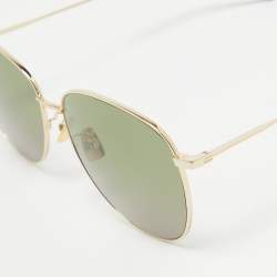 Saint Laurent Black/Gold SL328/K Aviator Sunglasses