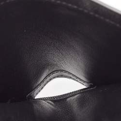 Saint Laurent Black Leather Bifold Card Case