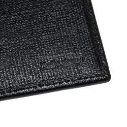 Saint Laurent Paris Black Leather Bifold Wallet