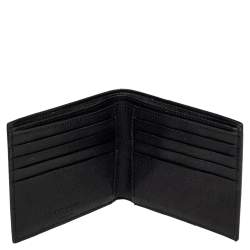 Saint Laurent Black Leather Palm Tree Wallet