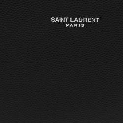 Saint Laurent Black Leather Bifold Wallet