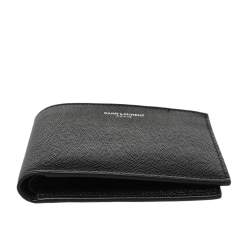 Saint Laurent Black Leather Bifold Wallet