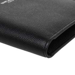 Saint Laurent Black Leather Bifold Wallet