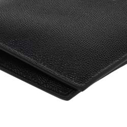 Saint Laurent Black Leather Bifold Wallet