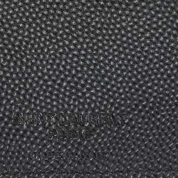Saint Laurent Black Leather Bifold Wallet