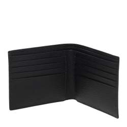 Saint Laurent Black Leather Bifold Wallet