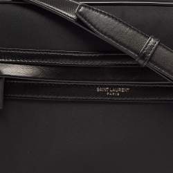 Saint Laurent Black Nylon Camp Camera Bag