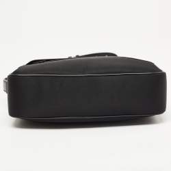 Saint Laurent Black Nylon Camp Camera Bag