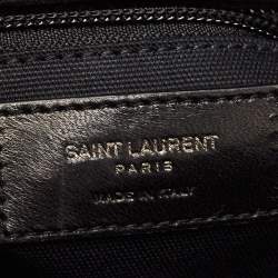 Saint Laurent Black Nylon Camp Camera Bag
