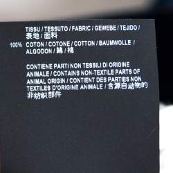Pre Owned بنطلون جينز سان لوران باريس ضيق ممزق دنيم نمط باهت أزرق داكن مقاس صغير (سمول)