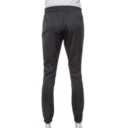 Pre Owned Saint Laurent Paris Black Wool Joggers M