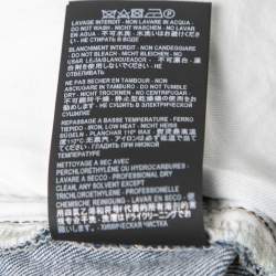 Pre Owned Saint Laurent Blue Denim Skinny Jeans L