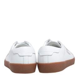 Saint Laurent White Leather Court Classic Sneakers Size 43
