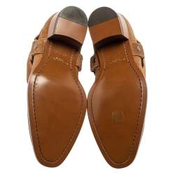 Saint Laurent Tan Suede Wyatt Harness Ankle Boots Size 40