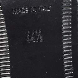 Pre Owned Saint Laurent Black Leather Penny Loafers Size 44.5