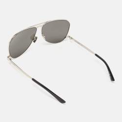 Saint Laurent Black SL 690 DUST Aviator Sunglasses