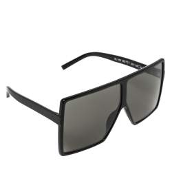Saint Laurent Black SL183 Oversized Betty Sunglasses