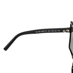 Saint Laurent Black SL183 Oversized Betty Sunglasses