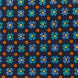 Yves Saint Laurent  Floral Printed Silk Tie