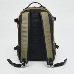 Saint Laurent Army Green/Black Nylon Backpack