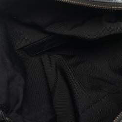 Saint Laurent Black Nylon Logo Belt Bag