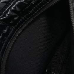 Saint Laurent Black Nylon Logo Belt Bag