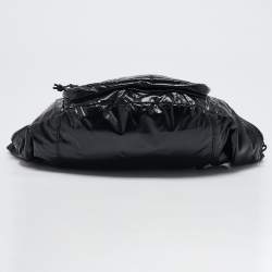 Saint Laurent Black Nylon Logo Belt Bag