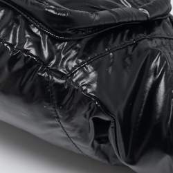 Saint Laurent Black Nylon Logo Belt Bag