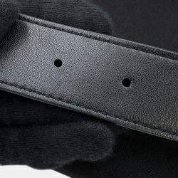 Pre Owned Saint Laurent Paris Crossbody Bag Black Canvas