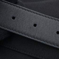 Pre Owned Saint Laurent Paris Crossbody Bag Black Canvas