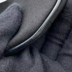 Pre Owned Saint Laurent Paris Crossbody Bag Black Canvas