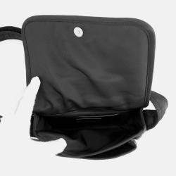 Pre Owned Saint Laurent Paris Niki Small Shoulder Bag Black Nylon Size Small