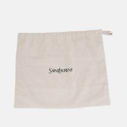 Pre Owned Saint Laurent Paris Niki Small Shoulder Bag Black Nylon Size Small