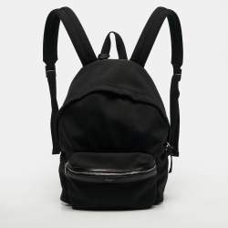 مملوكة مسبقًا Saint Laurent Classic Black Canvas Backpack