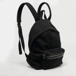 مملوكة مسبقًا Saint Laurent Classic Black Canvas Backpack