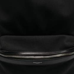 مملوكة مسبقًا Saint Laurent Classic Black Canvas Backpack