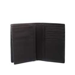 Saint Laurent Paris Black Patent Leather Bifold Wallet