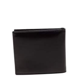 Saint Laurent Dark Chocolate Leather Bifold Wallet