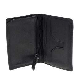 Saint Laurent Black Leather Bifold Wallet