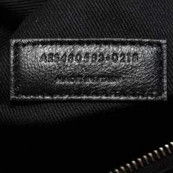 Saint Laurent Black Leather Large Sac De Jour Tote