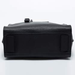 Saint Laurent Black Leather Large Sac De Jour Tote