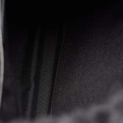 Saint Laurent Black Nylon and Leather City Flap Backpack