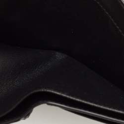 Saint Laurent Black/Yellow Printed Leather Bifold Wallet