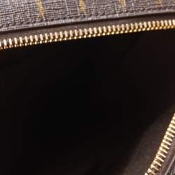 Saint Laurent Brown Monogram Coated Canvas and Leather Le Monogramme Crossbody Bag