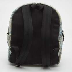 Saint Laurent Blue/Black Denim City Backpack