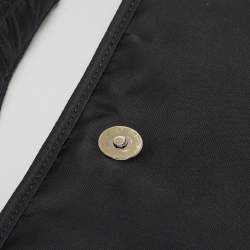 Saint Laurent Black Nylon Niki Messenger Bag