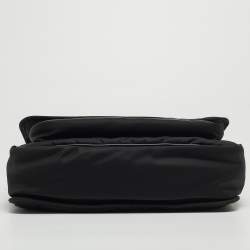 Saint Laurent Black Nylon Niki Messenger Bag
